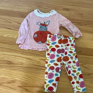 Baby boden pumpkin set